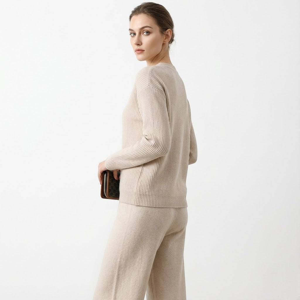 Noemi – Women's Wool Leisure Set Two-Piece