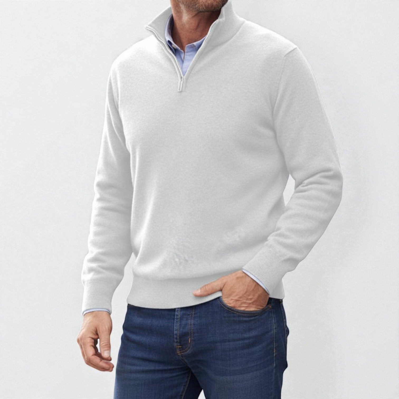 Torin - Men's Zipper Basic Pullover