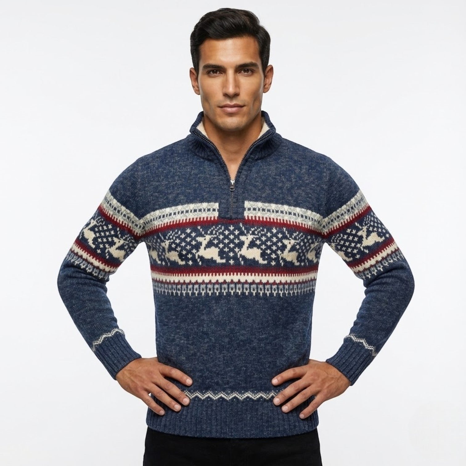 Elian – Men's Cotton Winter Sweater