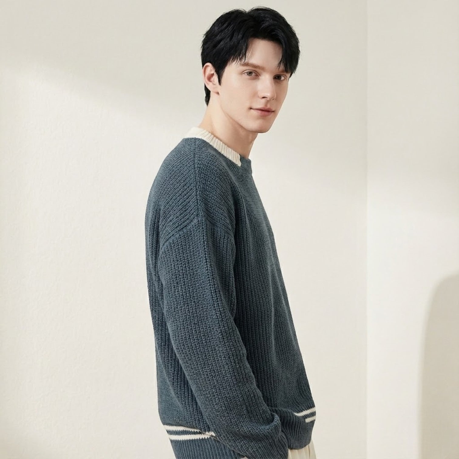 Timon – Men's Cotton Knit Sweater