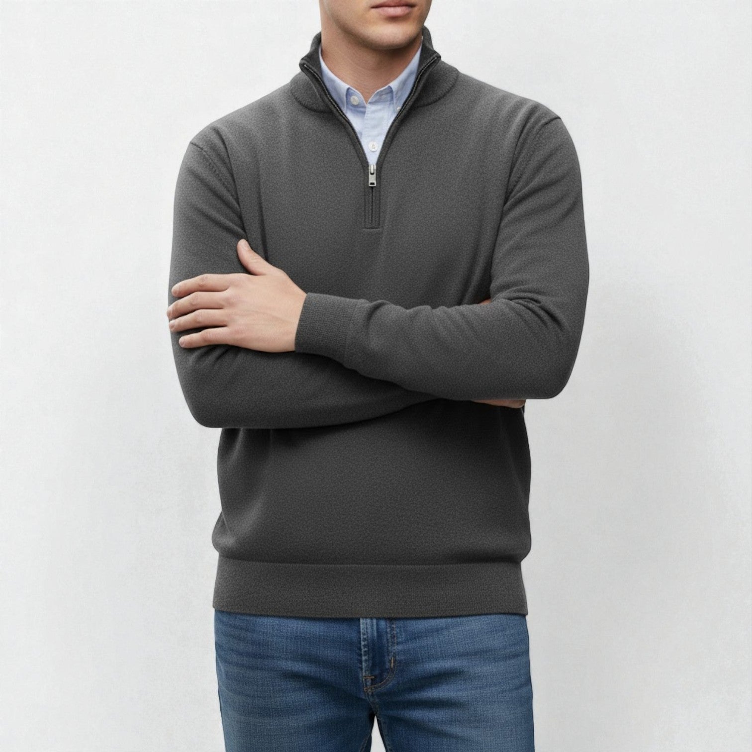 Torin - Men's Zipper Basic Pullover