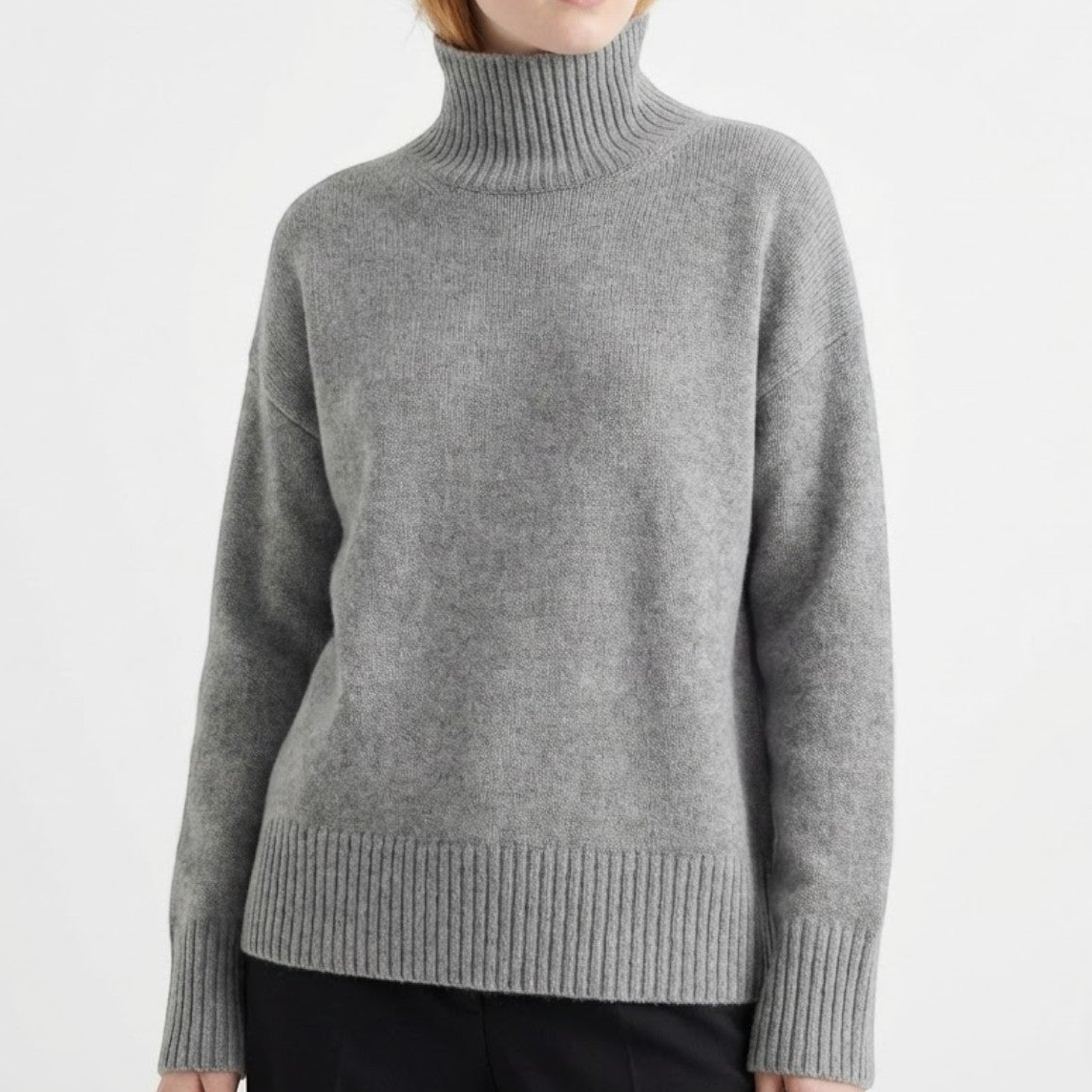 Sophie – Women's Wool Turtleneck Sweater