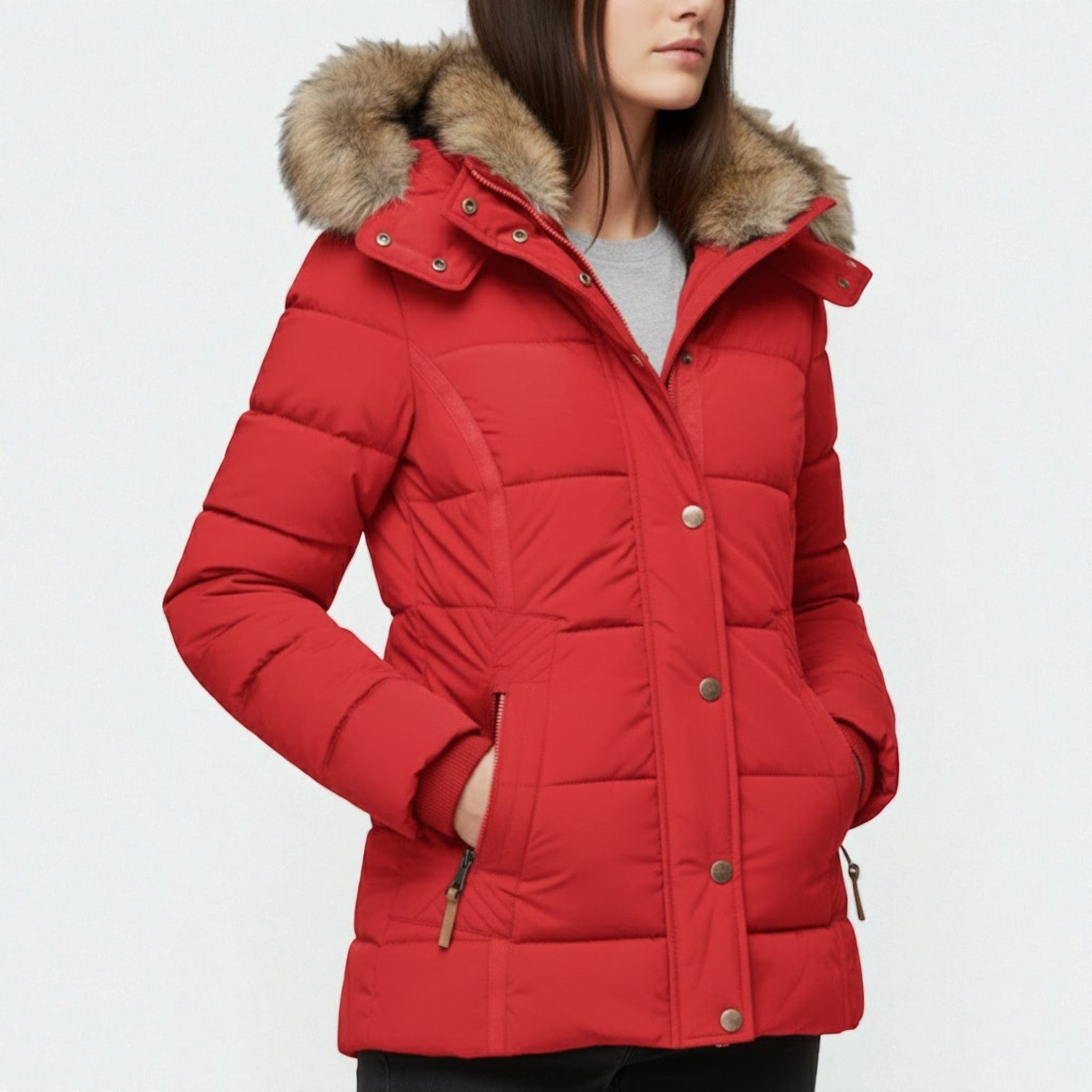 Lysandra – Women's Parka Coat with Hood