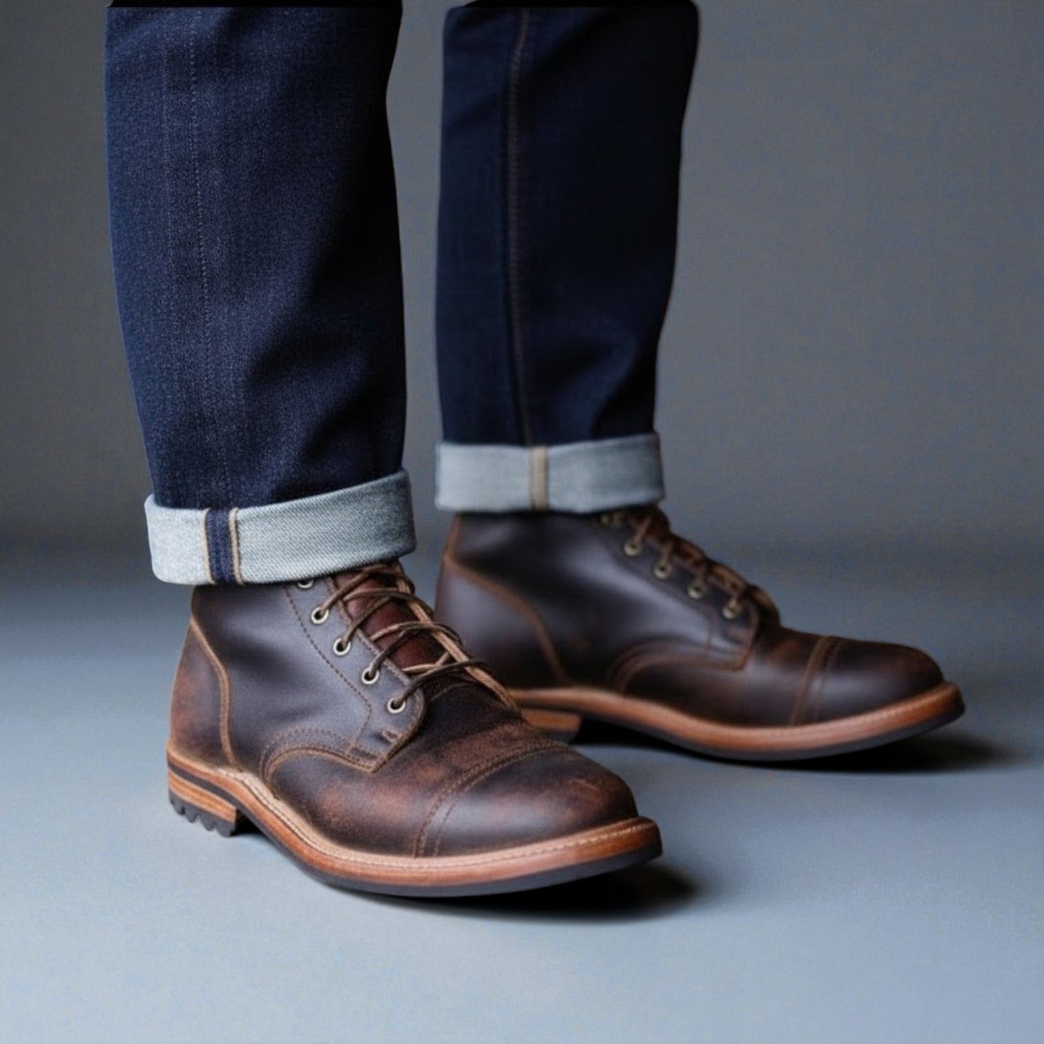 Fraser – Men's Leather Lace-Up Boots