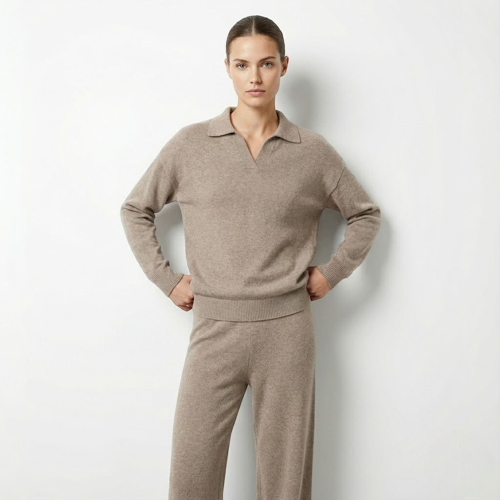 Noemi – Women's Wool Leisure Set Two-Piece