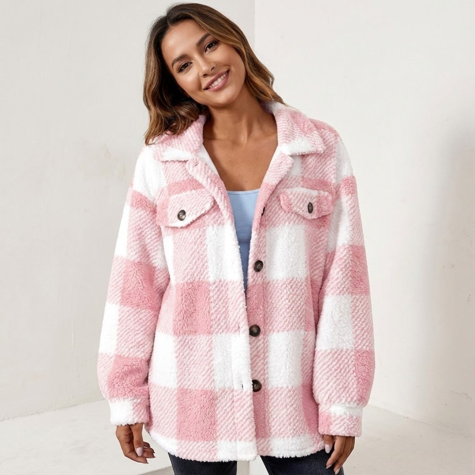 Isalie – Women's Checked Jacket