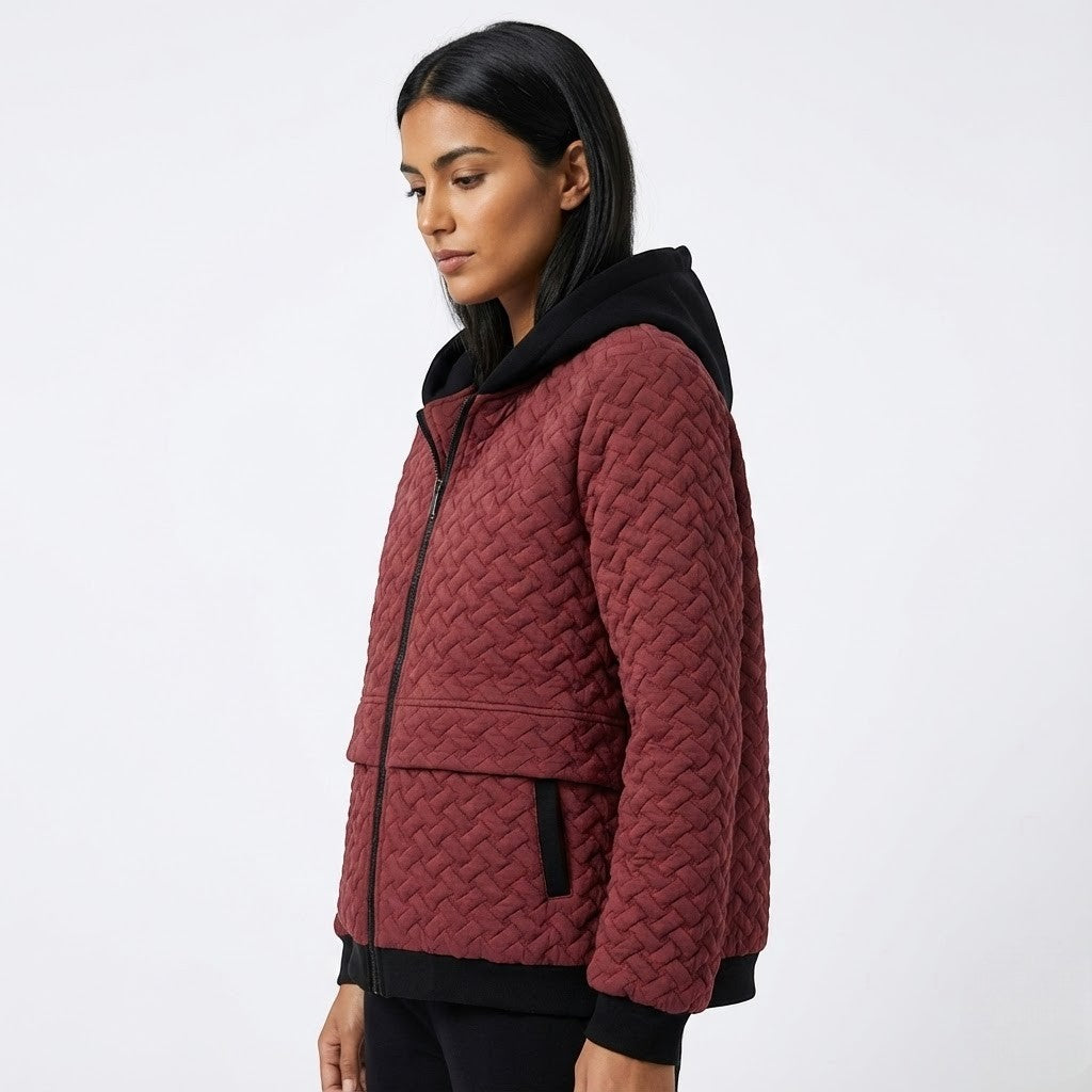 Talia – Women's Wool Jacket with Hood