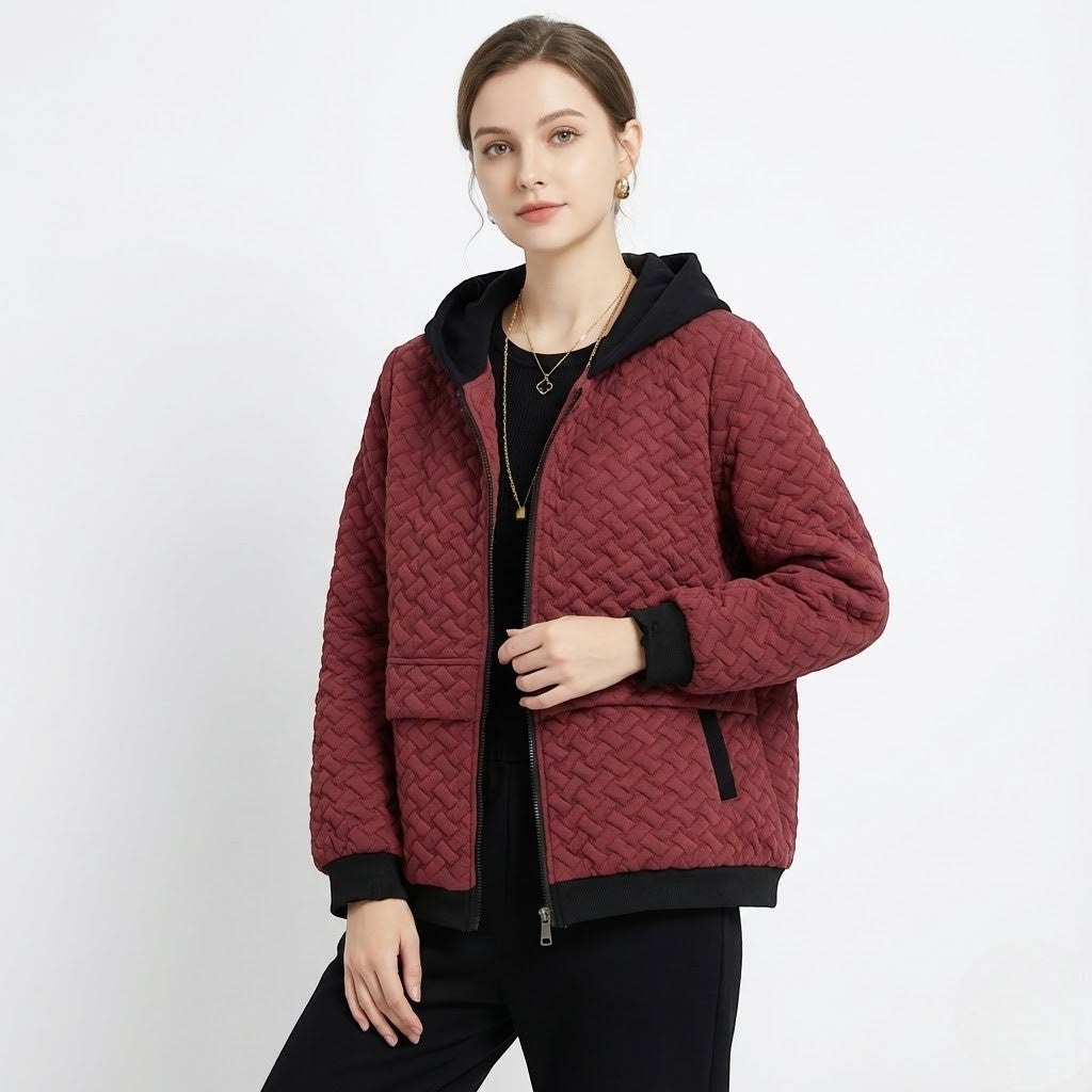 Talia – Women's Wool Jacket with Hood
