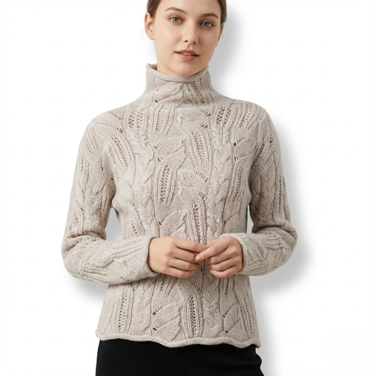 Mira – Women's Cotton Knit Sweater
