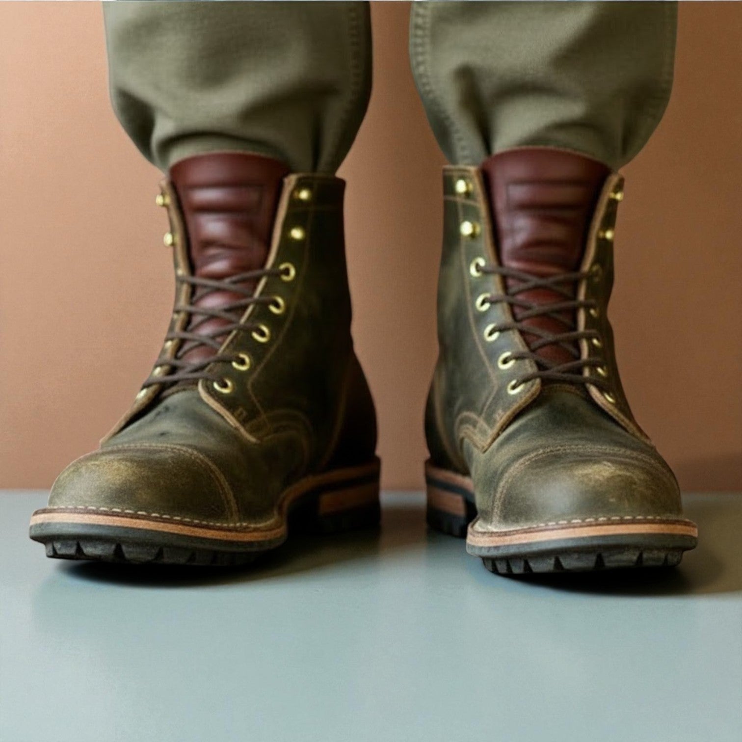 Fraser – Men's Leather Lace-Up Boots