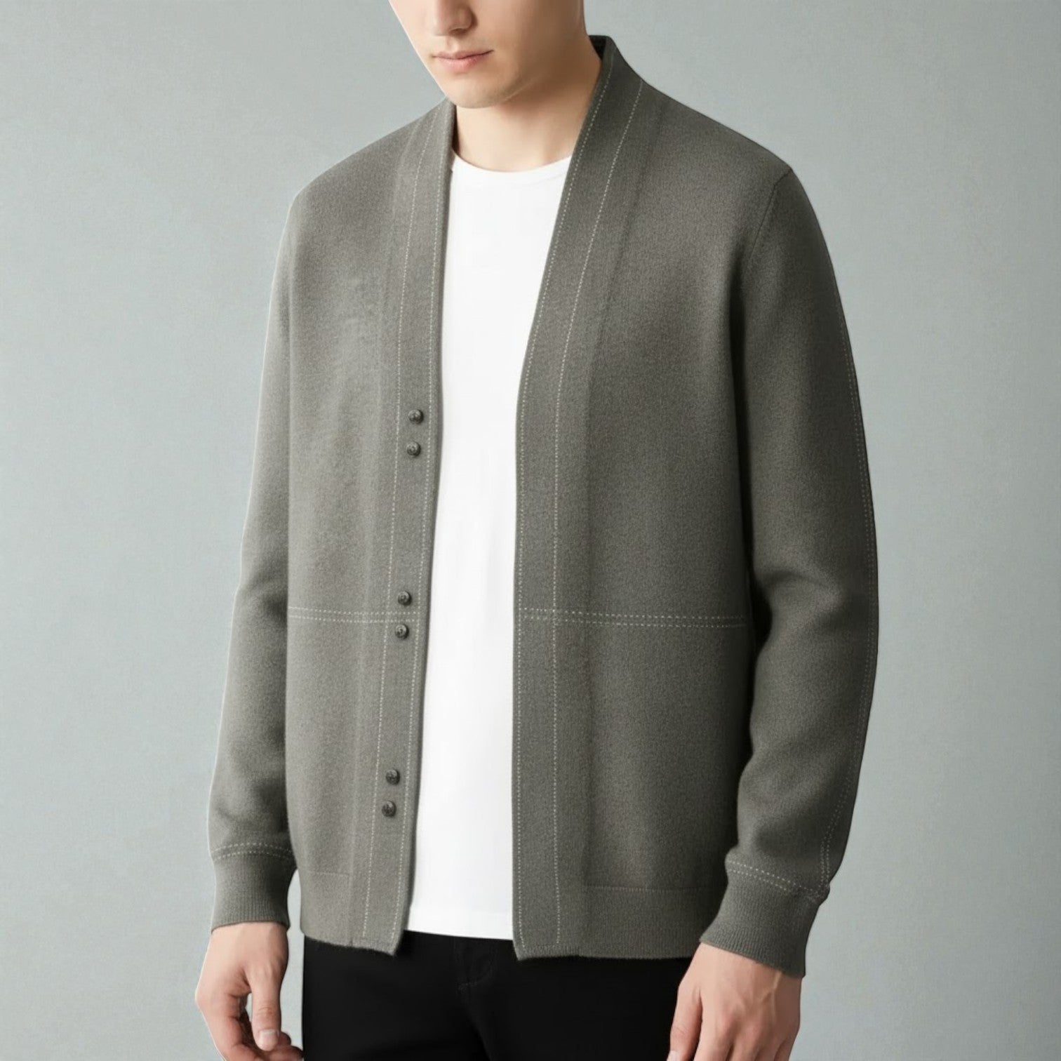 Joris – Men's Wool Cardigan
