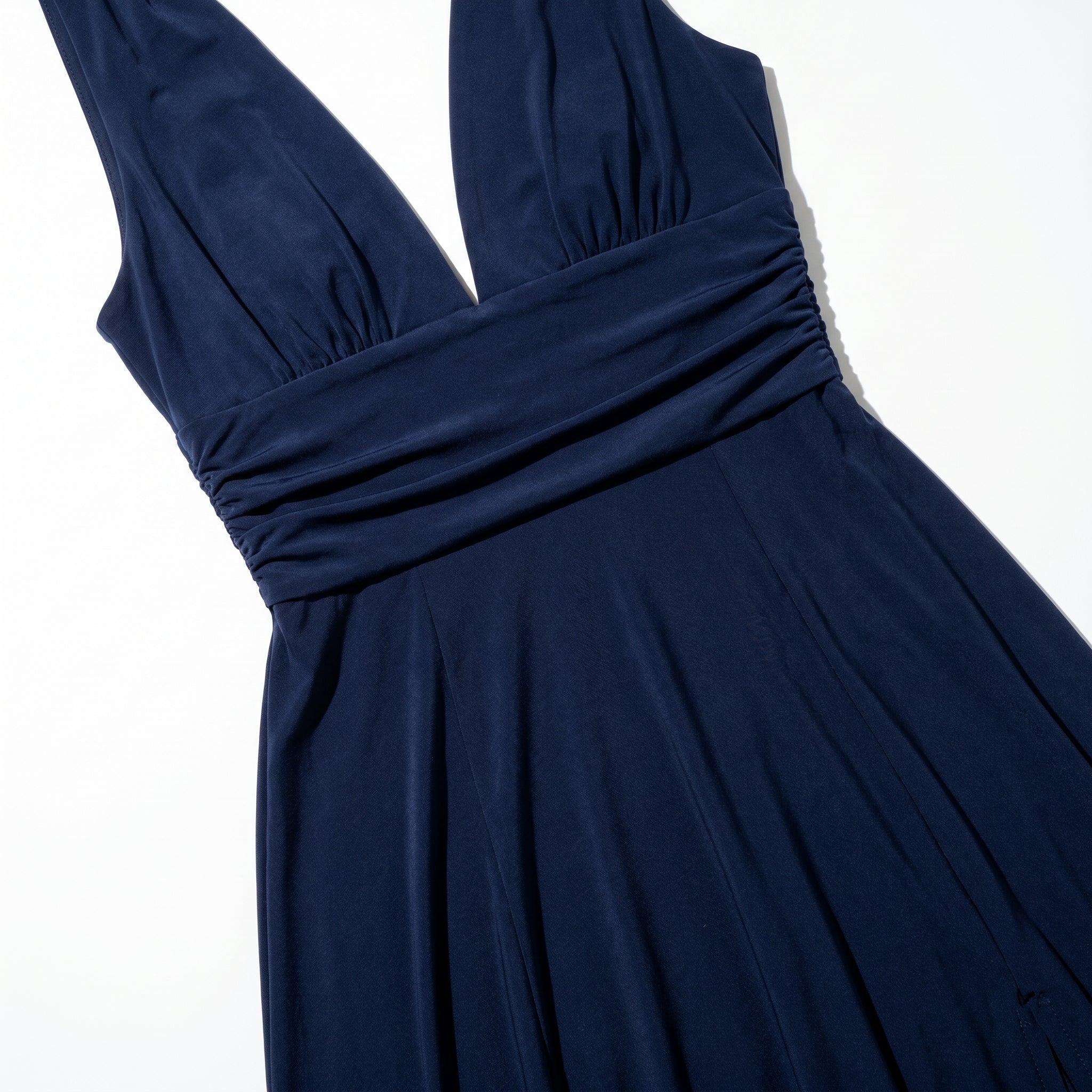 Women's Summer Party Plunge Maxi Dress with High Split