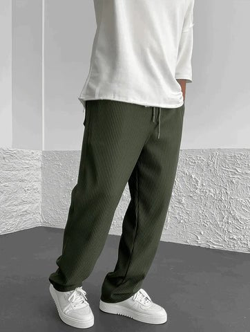 Xaver – Relaxed Ribbed Trousers
